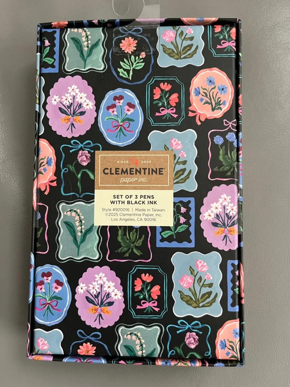 NEW Clementine Multi-Color Floral Pen Set #920016